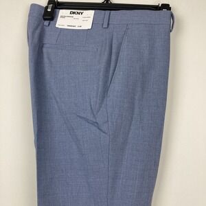 DKNY Sky Blue Men's Dress Trousers